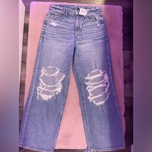 AE Stretch Curvy Baggy Straight Jean